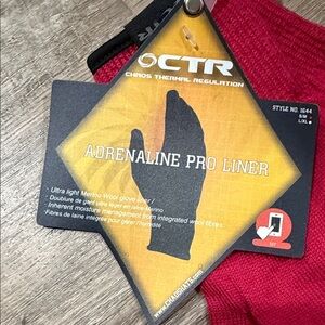 Adrenaline Pro Liner Pink Gloves